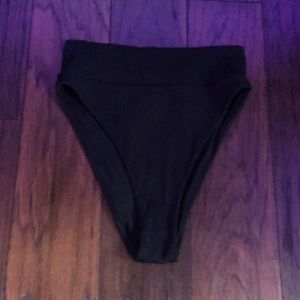 COPY - Aerie high cut cheeky swimsuit bottom ribb…